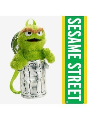 Accessory Innovations X Sesame Street | Oscar the Grouch Backpack Bag